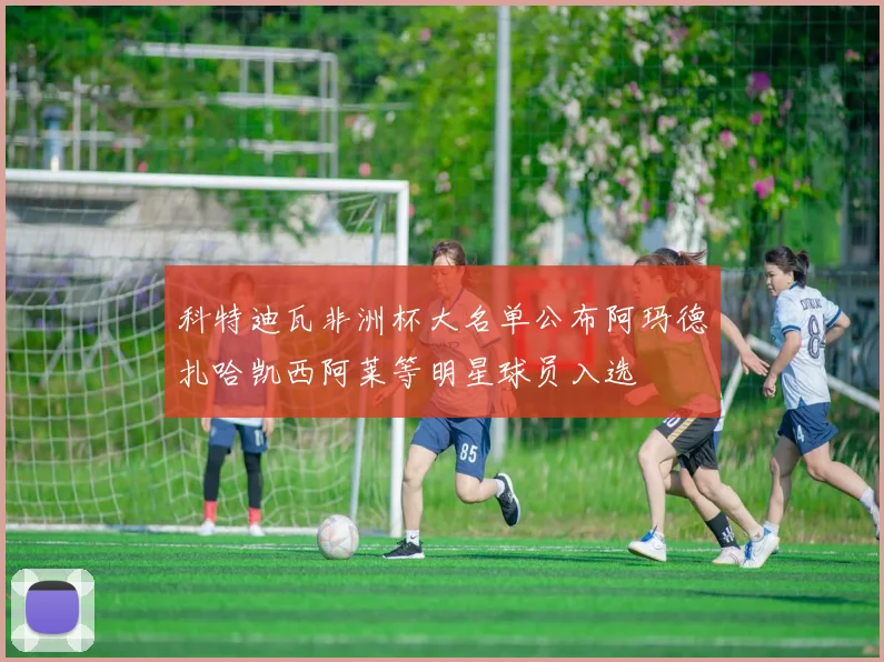 科特迪瓦非洲杯大名单公布阿玛德扎哈凯西阿莱等明星球员入选