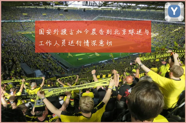 国安外援古加今晨告别北京球迷与工作人员送行情深意切