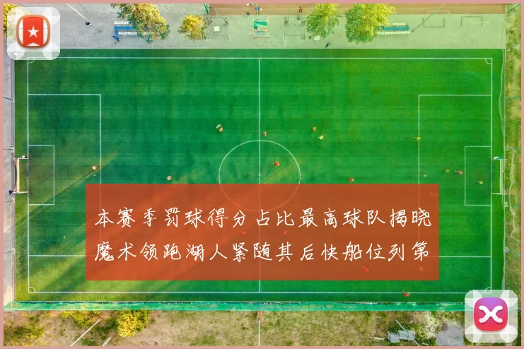 本赛季罚球得分占比最高球队揭晓魔术领跑湖人紧随其后快船位列第四