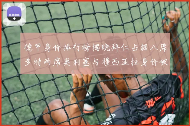 德甲身价排行榜揭晓拜仁占据八席多特两席奥利塞与穆西亚拉身价破亿